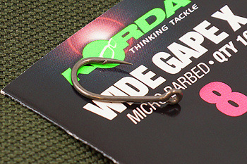 Крючки Korda Wide Gape X Size 8 Тефлон 