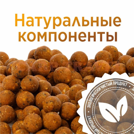 Бойлы тонущие GBS Baits Прикормочные Charming Plum  20мм 1 кг (Чарующая слива) 3